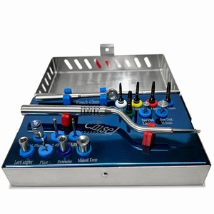 Kit d'expansion osseuse, écarteur de calotte, instruments d'implant dentaire en acier inoxydable allemand, réutilisables, autoclavables, CE - Product Image 5