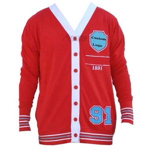 เสื้อคาร์ดิแกนคอวีสีน้ำเงินเหลือง ปักโลโก้วิทยาลัย แขนยาว ตัวอักษร SU เสื้อสเวตเตอร์แบบยูนิเซ็กซ์ ติดกระดุม สำหรับชมรมนักศึกษา - Product Image 6