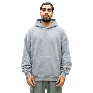 Fabricant de sweats à capuche surdimensionnés pour hommes en coton 100% personnalisés, fournisseur de vêtements à marque privée, usine de vêtements OEM - Product Image 1