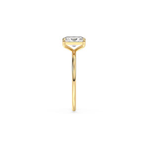 แหวนเพชรเม็ดเดี่ยว REYES พร้อมส่ง หรูหรา ทองคำขาว 14K เพชร HPHT CVD ผลิตในห้องปฏิบัติการ สำหรับผู้หญิง ของขวัญงานแต่งงาน งานหมั้น เครื่องประดับ - Product Image 4