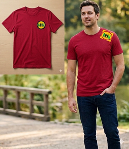 Camiseta Casual de Manga Corta para Hombre, Tejido de Algodón Negro Sólido Teñido con Hilo, 180g, Transpirable y de Secado Rápido, Alta Calidad - Product Image 6