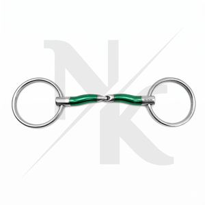 En gros, mors à rênes en acier inoxydable à anneaux détachables, équipement d'équitation professionnel pour l'entraînement, produits d'équitation en fer doux - Product Image 2
