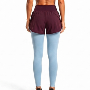 Shorts y leggings cómodos para uso diario, ropa de diseño flexible premium, leggings de yoga con cintura elástica superior para mujer - Product Image 2
