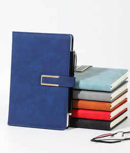Cuaderno de Tapa Dura de Cuero Premium de Alta Calidad, Más Vendido, con Hojas Sueltas A5, para Papelería de Oficina - Product Image 1
