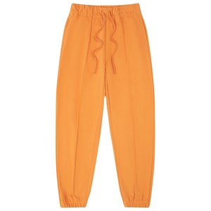 Wholesale 2025 Unisex Solid Jogger <b>Pants</b> High Quality 100% Cotton Sweat <b>Pants</b> Quick Dry Feature Logo Decoration Custom XL Men - Product Image 2