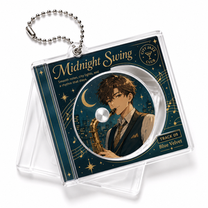 Custom Mini Acrylic CD Music <strong>Keychain</strong> Keyring Hanging Plastic Cartoon <strong>Keychain</strong> - Product Image 5