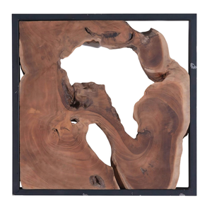 Panel Decorativo de Pared de Madera de Nogal/Roble Macizo Hecho a Mano, Irregular y Quemado, para Decoración del Hogar y Sala de Estar - Product Image 1