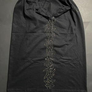 เสื้อยืดผู้ชายแบบกำหนดเอง ประดับเพชรหรูหรา คุณภาพสูง แขนสั้น ใส่สบาย สไตล์วินเทจ คอกลม สำหรับฤดูร้อน - Product Image 4