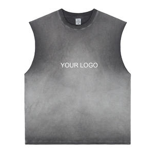 Proveedor de Camisetas Deportivas para Hombre OEM, Camiseta sin Mangas Ligera para Gimnasio, Tejido que Absorbe la Humedad para Marca Privada - Product Image 2