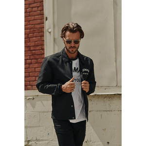 เสื้อแจ็คเก็ตกันลมสำหรับทีมวิทยาลัย เสื้อโค้ชทีม แจ็คเก็ตโค้ชแบบกำหนดเองที่กำลังเป็นที่นิยม - Product Image 5