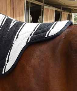 Tapis de selle de cheval Western haut de gamme en tissu de coton absorbant les chocs, style Navajo, polyvalent, pour l'équitation, international - Product Image 2