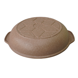 Cacerola de Aleación de Aluminio Estilo Americano, Duradera, Antiadherente, con Tapa de Vidrio, Compatible con Inducción, Ecológica, Resistente a Altas Temperaturas - Product Image 2