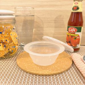 ภาชนะ PP ขนาด 8 ออนซ์ ฝาปิดกันรั่ว เป็นมิตรกับสิ่งแวดล้อม ใช้กับไมโครเวฟได้ ปลอดสาร BPA ย่อยสลายได้ ใช้กับช่องแช่แข็งได้ เหมาะสำหรับอาหารแบบนำกลับบ้าน คุณภาพพรีเมียม - Product Image 3