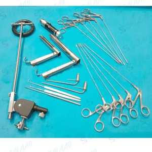 Soporte para Tubo de Laringoscopio de Uso Hospitalario, Clip Hemolock para Laringoscopio ENT, Instrumentos Quirúrgicos Reutilizables de Acero Inoxidable, CE - Product Image 1