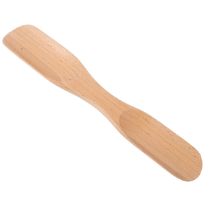 Cuchara de Zapatos de Madera de Haya Natural Hecha a Mano, Ergonómica, Suave y Pulida, Ayuda para Calzarse Zapatos en Casa - Product Image 1