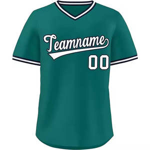 Camiseta de Béisbol de Manga Corta Unisex de la Mejor Calidad para Hombre, Uniforme de Béisbol para Hombre - Product Image 1