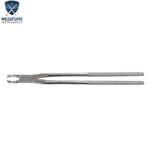 Forceps dentaires en acier inoxydable pour chevaux, conçus pour l'extraction contrôlée des dents prémolaires et incisives, usage vétérinaire - Product Image 5