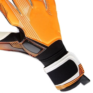 Gants de gardien de but de football avec paume renforcée améliorée, protection flexible des doigts, sangle de poignet sécurisée, grip en latex respirant - Product Image 3