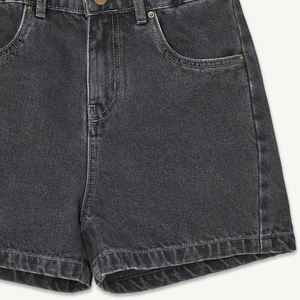Pantalones Cortos Casuales Estilo Denim para Niños, Acabado Lavado, Tela Suave y Elástica, Cintura Ajustable, Cómodos para Uso Diario, Colección de Verano - Product Image 4