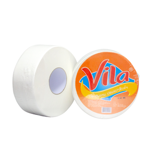 Fournisseur d'usine - Lot de 10 gros rouleaux de papier toilette, poids 570g/rouleau, fabriqué à partir de 100% de pâte de bois vierge, haute qualité, OEM - Product Image 4