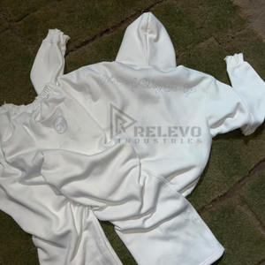 Chándal Informal con Capucha y Hombros Caídos para Hombre, Estampado, con Logotipo Personalizado, 100% Algodón, Ligero, Tejido Francés, Transpirable y de Secado Rápido - Product Image 5