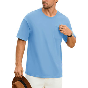 T-shirt Ringer Homme au Design Minimaliste, Manches Courtes, Tissu Durable et Écologique, Coutures Robustes, Service OEM ODM - Product Image 1