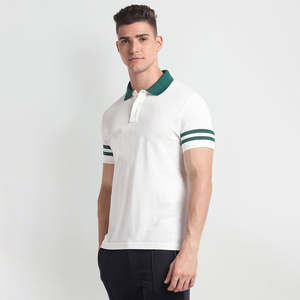 Camiseta Polo Blanca para Hombre, Diseño Personalizado Disponible en Tallas Grandes, Suministro de Fábrica al por Mayor, Camiseta Informal Ligera a Precio Económico - Product Image 3