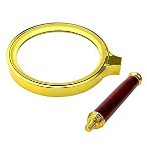 Loupe en laiton antique de luxe pour collectionneurs, historiens, passionnés de décoration - Product Image 2