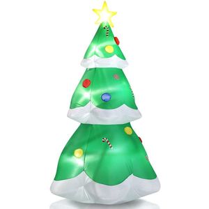 6.9 FT Lighted LED Christmas Tree Outdoor Holiday Inflatable Yard Decorations Built for Blow Christmas Inflatable Decoration - Product Image 4