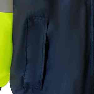 Veste de sécurité réfléchissante haute visibilité pour hommes, imperméable, en polyester, vêtements de travail, softshell, haute visibilité, pour la construction - Product Image 3