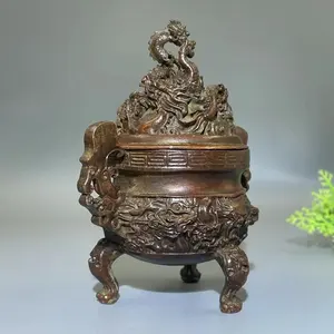 Elegante Quemador de Incienso Religioso con Aroma a Bakhoor, Diseñado para Virutas de Oud, Mejora el Ambiente Interior, Ecológico y Duradero - Product Image 2