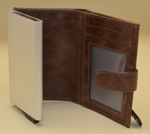 Custom Vintage Luxury Purse Small <b>Rfid</b> Mens Slim Card Holder Billfold <b>Wallet</b> Genuine Leather Bag <b>Wallets</b> for Men - Product Image 3