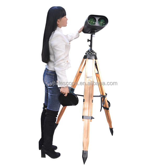 OUTLOOK 25-40x100 Black Multi-Coated High Power HD Low Light Night Vision Binocular Telescope 2.5 Field View 14mm Exit Pupil