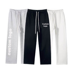 High Quality Baggy Sweatpants <b>Men</b> <b>Gym</b> Joggers Cotton Long <b>Pants</b> for <b>Men</b> Fleece TrackpantsOversized <b>Men</b> Heavyweight 400gsm Blank - Product Image 1