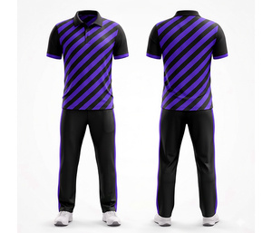 Digital Printed Sublimation <b>Cricket</b> Uniform Sublimation Printed | Men Women Youth <b>Cricket</b> Wears Polo Shirt and Trouser Full Tea - Product Image 3