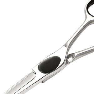 Ciseaux de coiffure professionnels de haute qualité à prix d'usine, lame en acier inoxydable tranchante, réutilisables, manche moyen, pour droitiers - Product Image 3