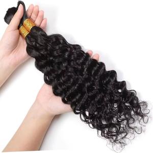 Extensiones de Cabello Indio Virgen sin Procesar, con Cutícula Alineada, Suaves y Naturales para Trenzas, Directo del Proveedor de India, Cabello Liso - Product Image 5
