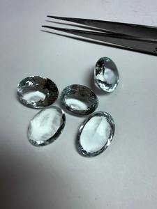 Piedra de Aguamarina Natural de Tamaño Único, Corte Único, para Joyería, Gema Suelta - Product Image 6