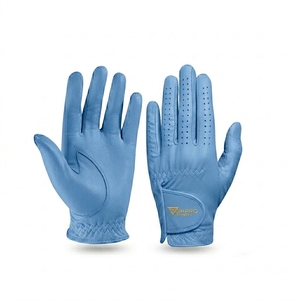Gant de golf en cuir de cabretta d'Indonésie, doux et respirant, haute qualité, logo personnalisé, pour main gauche, homme/femme, usage golf - Product Image 5