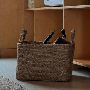 Juego de 2 cestas de mimbre cosidas con seguridad, cesta de almacenamiento hecha a mano, venta al por mayor, ecológica, hecha en Vietnam - Product Image 3