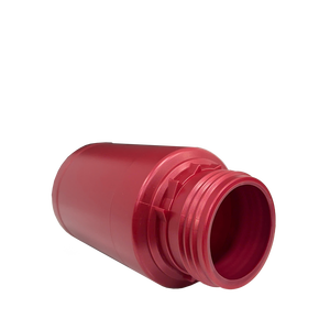ขวดพลาสติกทรงกระบอก HDPE/COEX ขนาด 300 มล. พร้อมฝาเกลียวและคอขวดขนาด 50 มม. สำหรับใช้ในงานเกษตร/เคมี/ปุ๋ย - Product Image 2