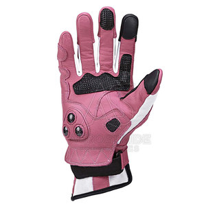 Guantes Profesionales de Cuero para Carreras de Invierno con Control Mejorado, Diseño Antideslizante de Dedos Completos para Deportes y Carreras - Product Image 5