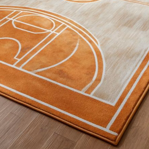 Alfombra de Lana/Seda Hecha a Mano con Diseño Abstracto, Color Amarillo Vibrante, Ecológica, Antideslizante, Moderna, de Pelo Plano, 12 mm de Grosor - Product Image 4