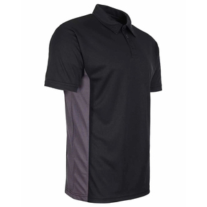 Polo de Trabajo para Hombre de Secado Rápido, Bicolor, Transpirable, que Absorbe la Humedad, con Bloques de Color, Manga Corta, Venta al por Mayor - Product Image 2