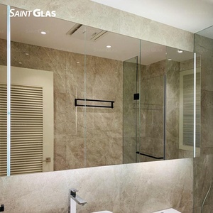 2025 Thiết Kế Mới Treo Tường Kính Tùy Chỉnh Kích Thước Phòng Tắm Ánh Sáng Mềm Mại Phòng Tắm Lưu Trữ Woodless Thiết Kế Gương Tủ Khu Dân Cư - Product Image 4