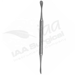 Élévateur périostal dentaire 18 cm en acier inoxydable allemand, manuel, à double extrémité, manche creux à bout arrondi 10 mm pour INSTRUMENTS CHIRURGICAUX - Product Image 3
