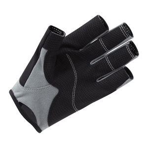 Gants d'été légers et respirants en cuir synthétique avec paume rembourrée, design demi-doigts pour la plongée, la voile et le jet-ski - Product Image 1