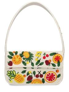 Bolso de Mujer de Resina Bordado y Adornado con Cuentas Hecho a Mano por TCE |   Cartera Artesanal Tradicional para Mujer |   Accesorio de Moda Étnico Hecho a Mano - Product Image 6