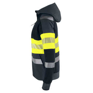 Sudadera con Capucha de Alta Visibilidad al por Mayor, Ropa de Trabajo Reflectante, Uniforme Personalizado, Tejido Transpirable y Resistente para Construcción, Almacén e Industria - Product Image 3