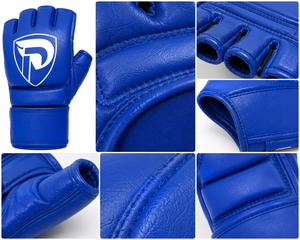 High Quality Customized Cowhide Leather MMA Gloves Breathable <b>Dummy</b> Type Dumela International Custom Logo Packaging All Seasons - Product Image 2